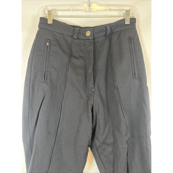 Scholler Skifans Cobor Ski Pants Women's Leggings with Stirrups Size 10 Black - Picture 2 of 6